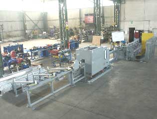 drawn steel copper tube packing line