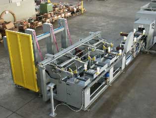 drawn steel copper tube packing line